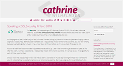 Desktop Screenshot of cathrinewilhelmsen.net